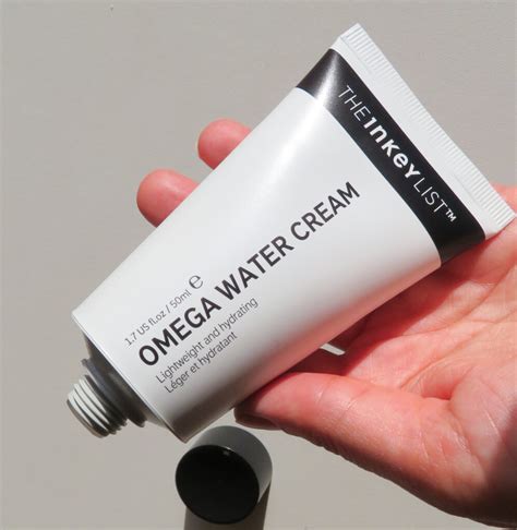 the inkey list omega water cream dupe|omega water cream reviews.